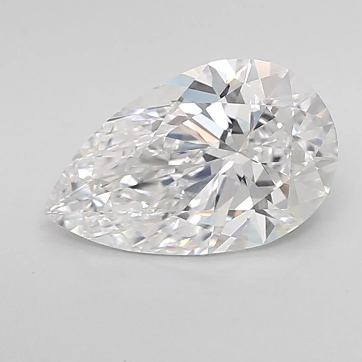 1.50 Carat D-VVS2 Pear Lab Diamond