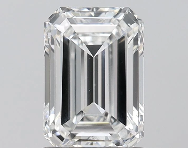 1.52 Carat F-VS2 Emerald Lab Diamond