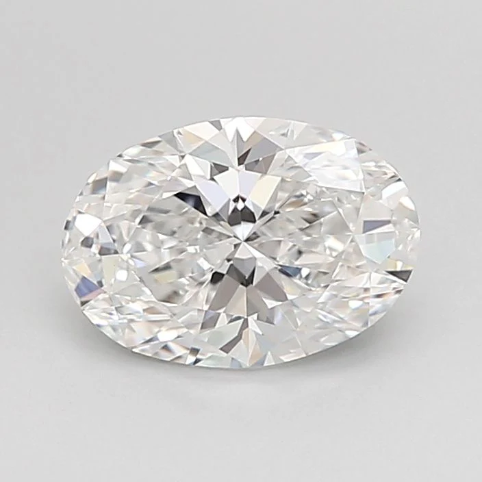 1.53 Carat D-VVS2 Oval Lab Diamond