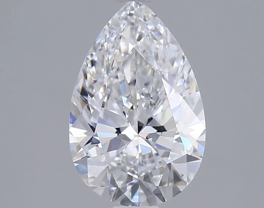 1.53 Carat D-VVS2 Pear Lab Diamond