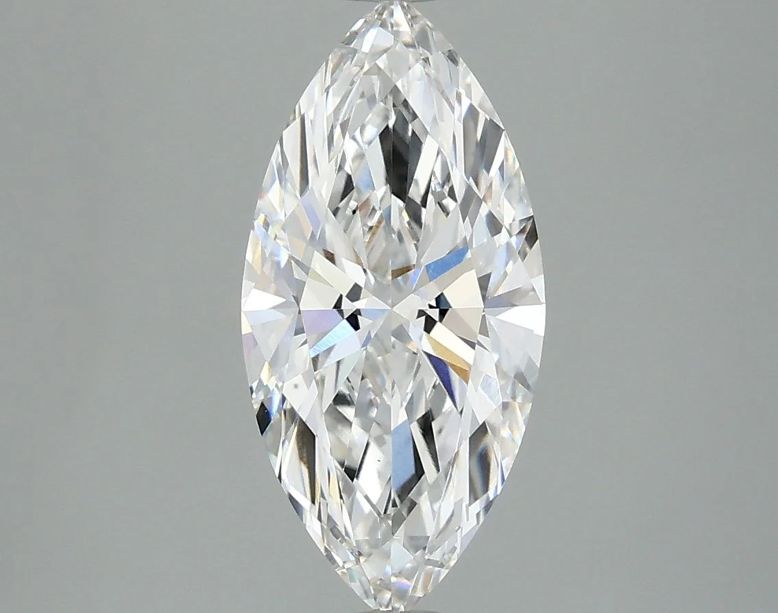 1.96 Carat E-VS1 Marquise Lab Diamond