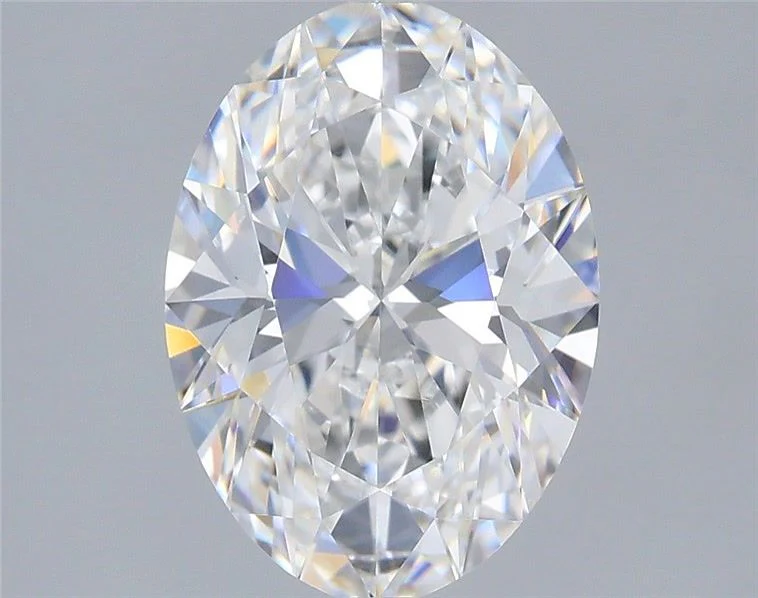 1.99 Carat D-VS1 Oval Lab Diamond