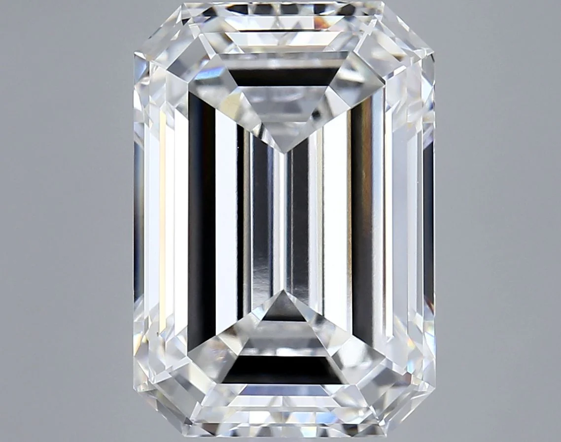 10.05 Carat E-VVS2 Emerald Lab Diamond