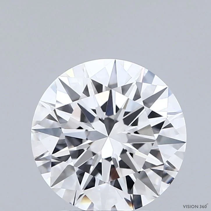2.00 Carat D-VVS2 Round Lab Diamond