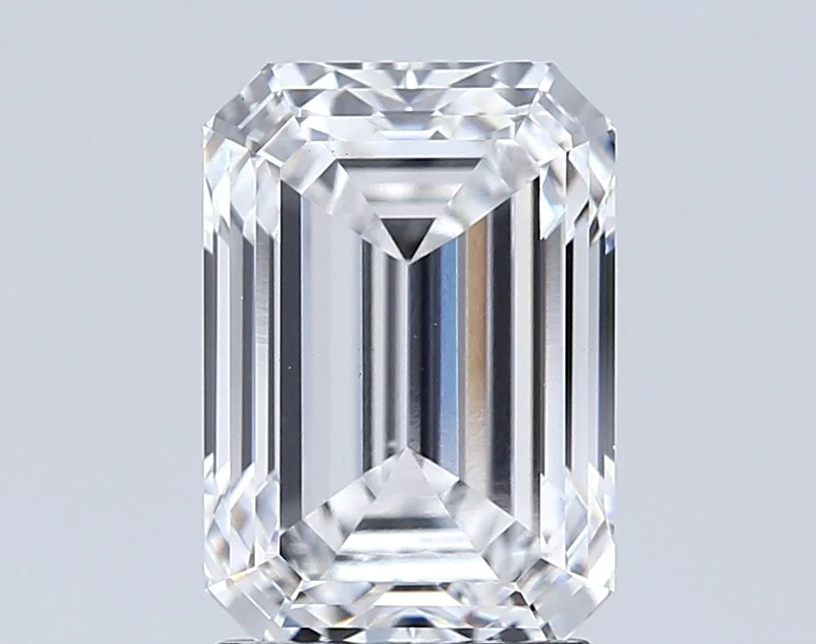 2.02 Carat F-VS1 Emerald Lab Diamond
