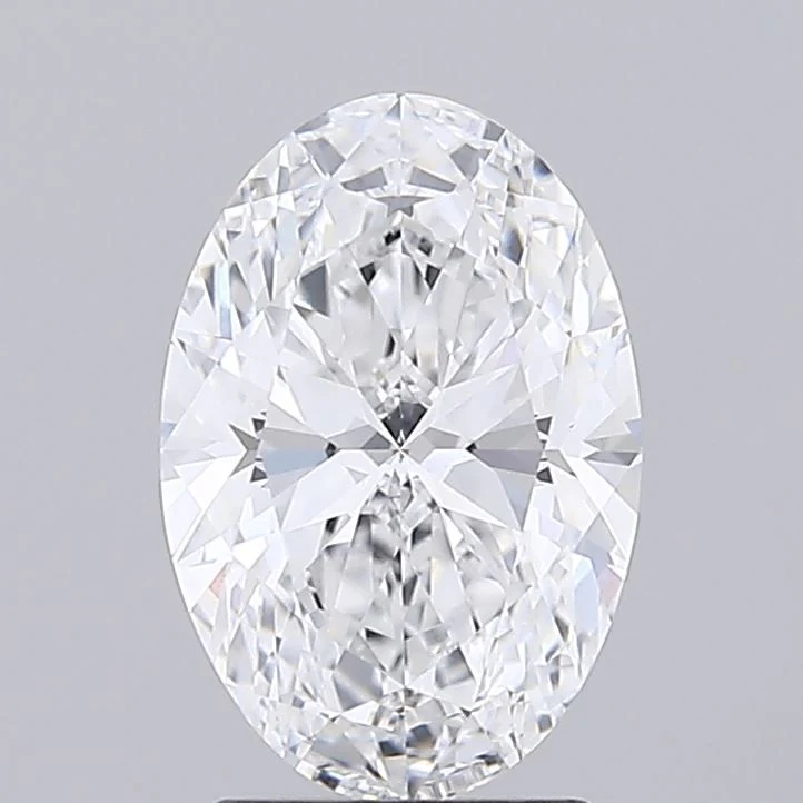 2.03 Carat D-VVS2 Oval Lab Diamond