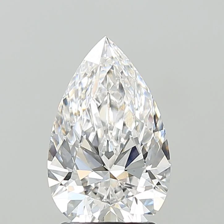 2.04 Carat D-VS1 Pear Lab Diamond