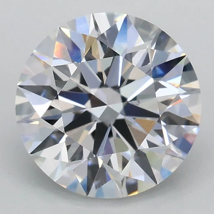 2.06 Carat D-VVS2 Round Lab Diamond