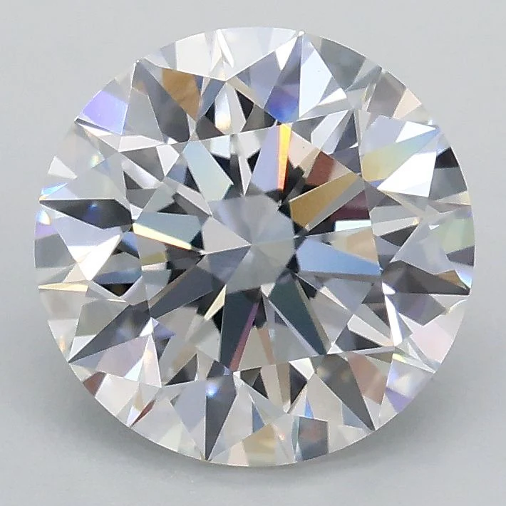2.08 Carat D-VVS2 Round Lab Diamond