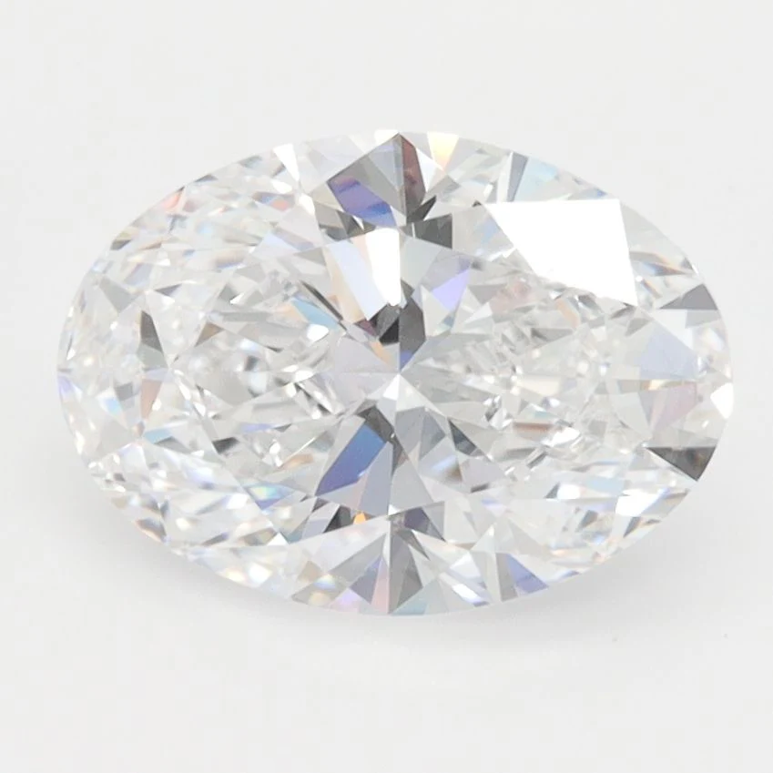 2.1 Carat D-IF Oval Lab Diamond