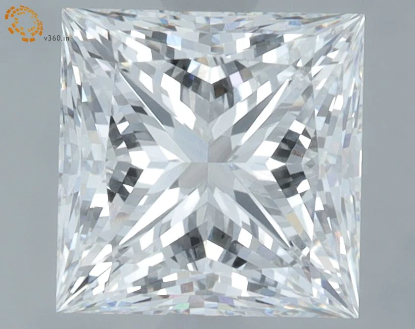 2.17 Carat D-VS1 Princess Lab Diamond