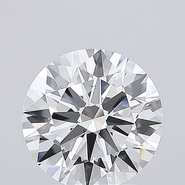 2.49 Carat D-VVS2 Round Lab Diamond