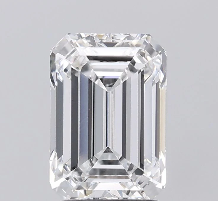 2.52 Carat E-VVS2 Emerald Lab Diamond