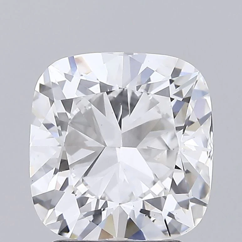 2.55 Carat D-VS1 Cushion Lab Diamond