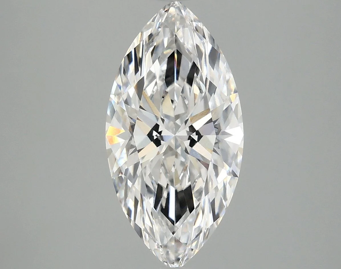 2.57 Carat E-VVS2 Marquise Lab Diamond