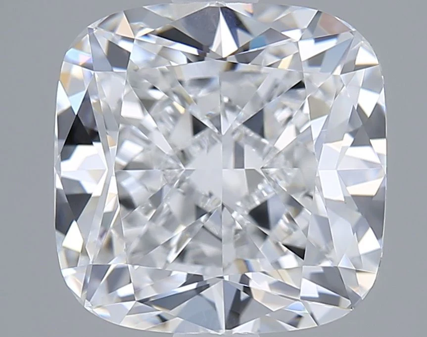 2.62 Carat D-VVS2 Cushion Lab Diamond