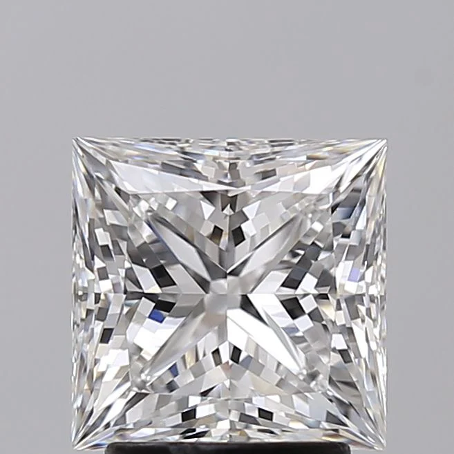 2.62 Carat E-VS1 Princess Lab Diamond
