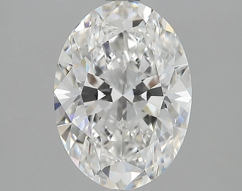 2.72 Carat F-VVS2 Oval Lab Diamond