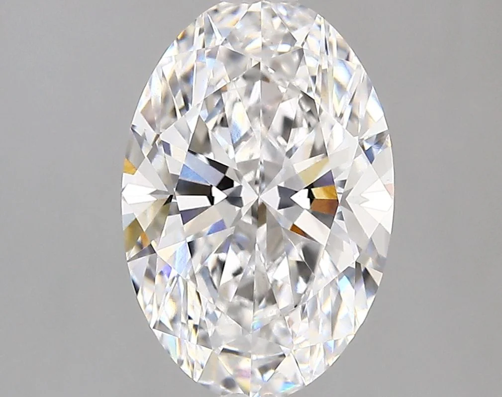 2.77 Carat D-VS1 Oval Lab Diamond