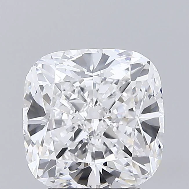 2.97 Carat D-VVS2 Cushion Lab Diamond