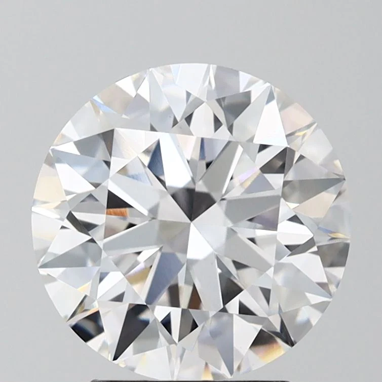 3.00 Carat D-VVS2 Round Lab Diamond