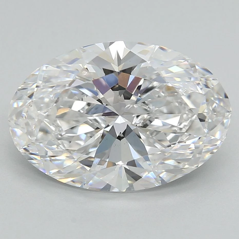 3.01 Carat D-VS1 Oval Lab Diamond