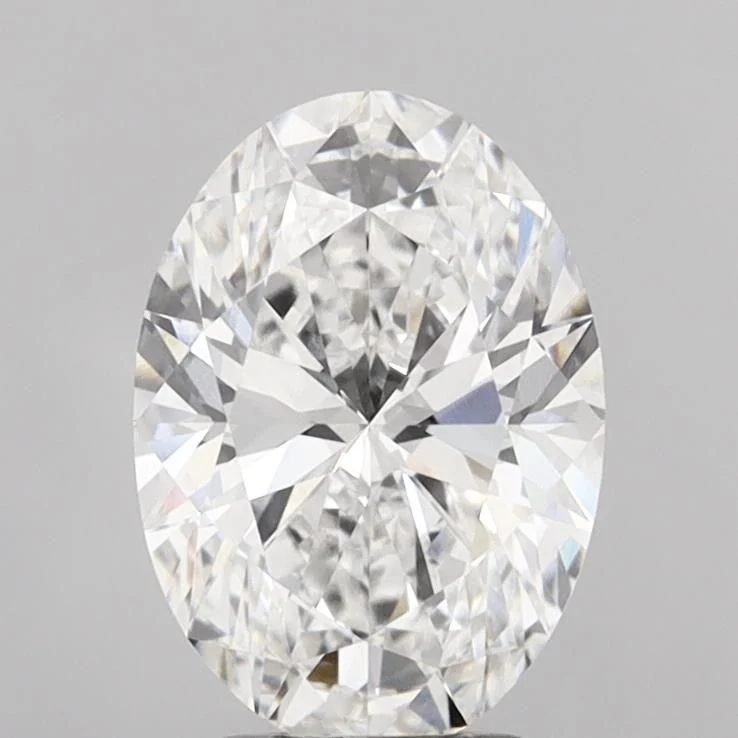 3.01 Carat E-VVS2 Oval Lab Diamond