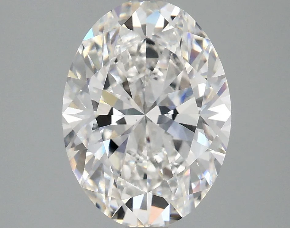 3.02 Carat E-VVS2 Oval Lab Diamond