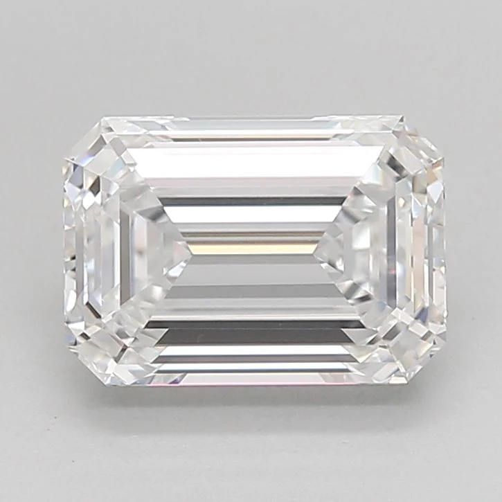 3.03 Carat D-VVS1 Emerald Lab Diamond