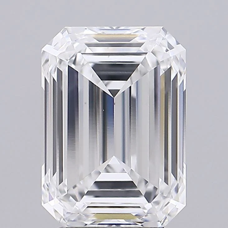 3.04 Carat D-VS1 Emerald Lab Diamond