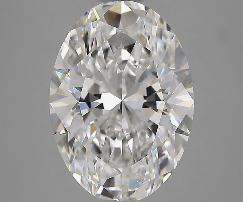 3.04 Carat D-VVS2 Oval Lab Diamond