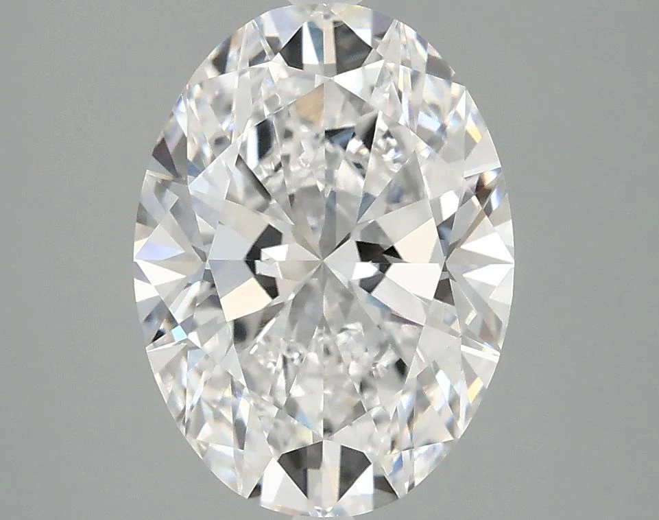 3.04 Carat D-VVS2 Oval Lab Diamond