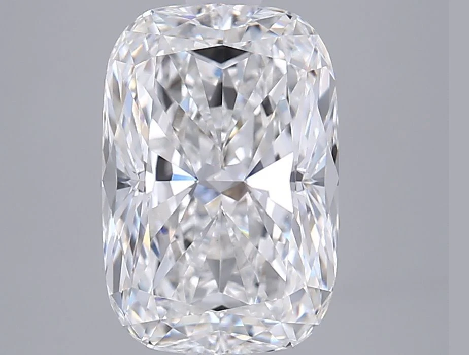 3.05 Carat D-VVS2 Cushion Lab Diamond