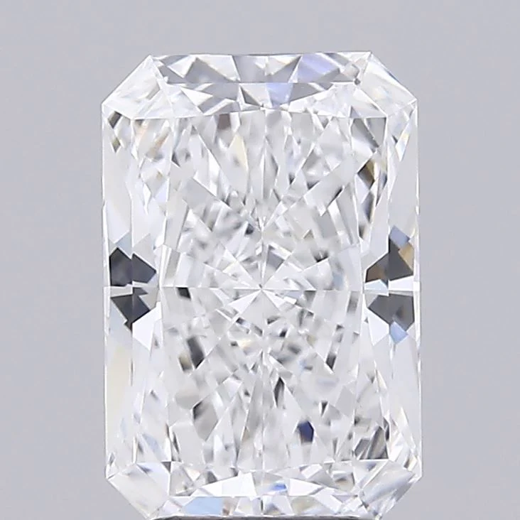 3.05 Carat D-VVS2 Radiant Lab Diamond