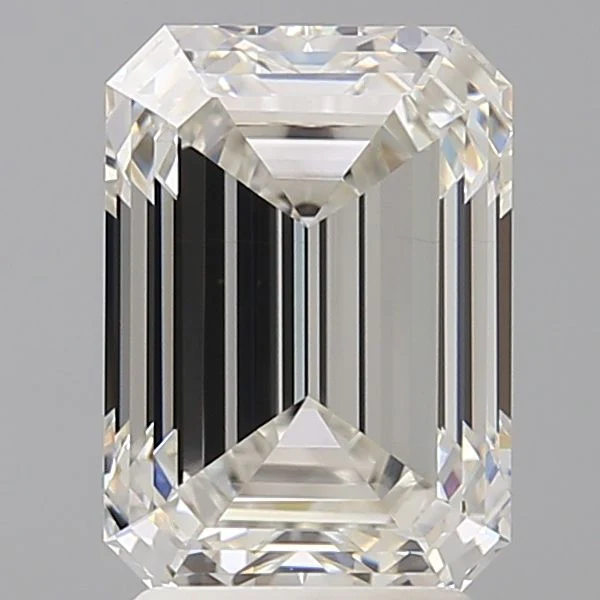 3.07 Carat G-VVS2 Emerald Lab Diamond