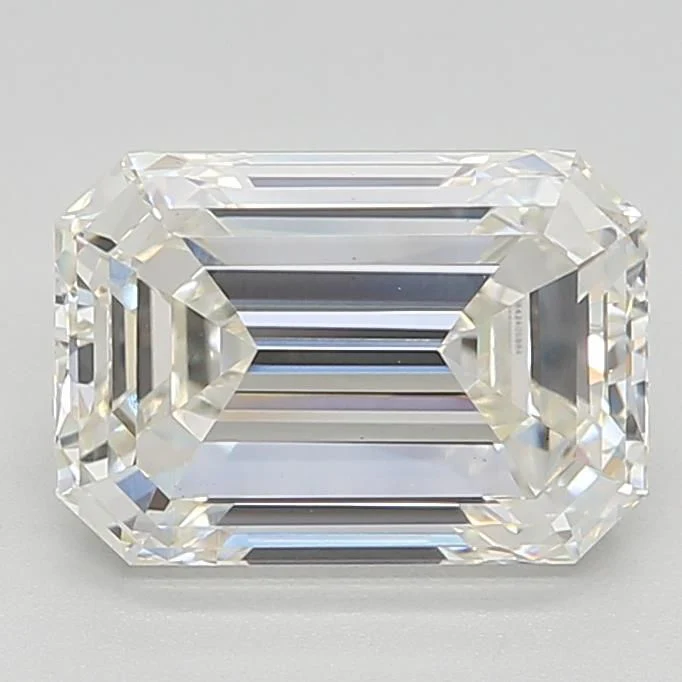 3.08 Carat G-VS1 Emerald Lab Diamond