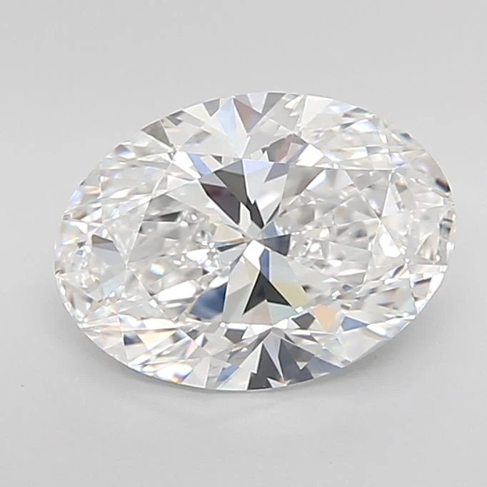 3.1 Carat D-VVS1 Oval Lab Diamond
