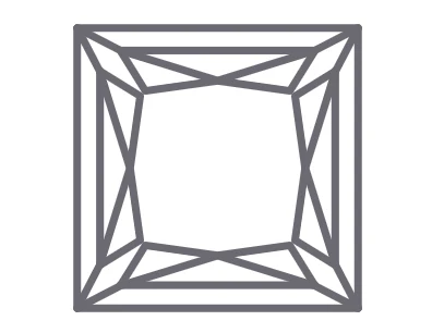 3.52 Carat E-VVS2 Princess Lab Diamond