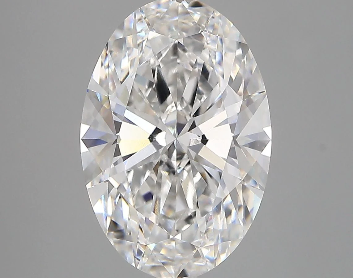 4.01 Carat D-VVS2 Oval Lab Diamond