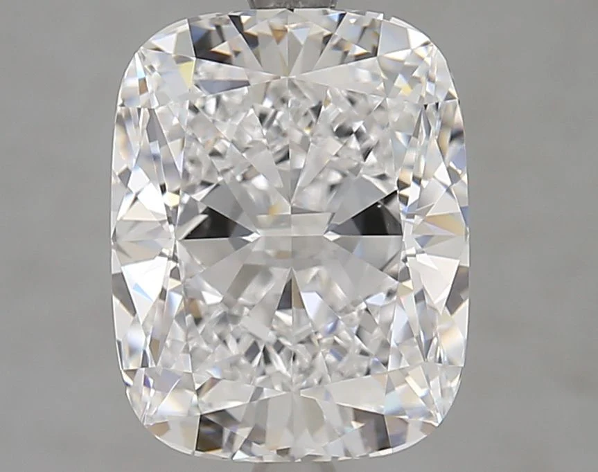 4.05 Carat D-VVS2 Cushion Lab Diamond