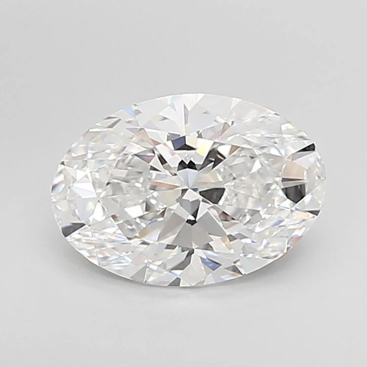 4.05 Carat D-VVS2 Oval Lab Diamond