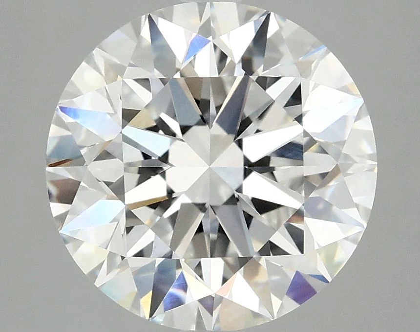 4.08 Carat D-VVS2 Round Lab Diamond