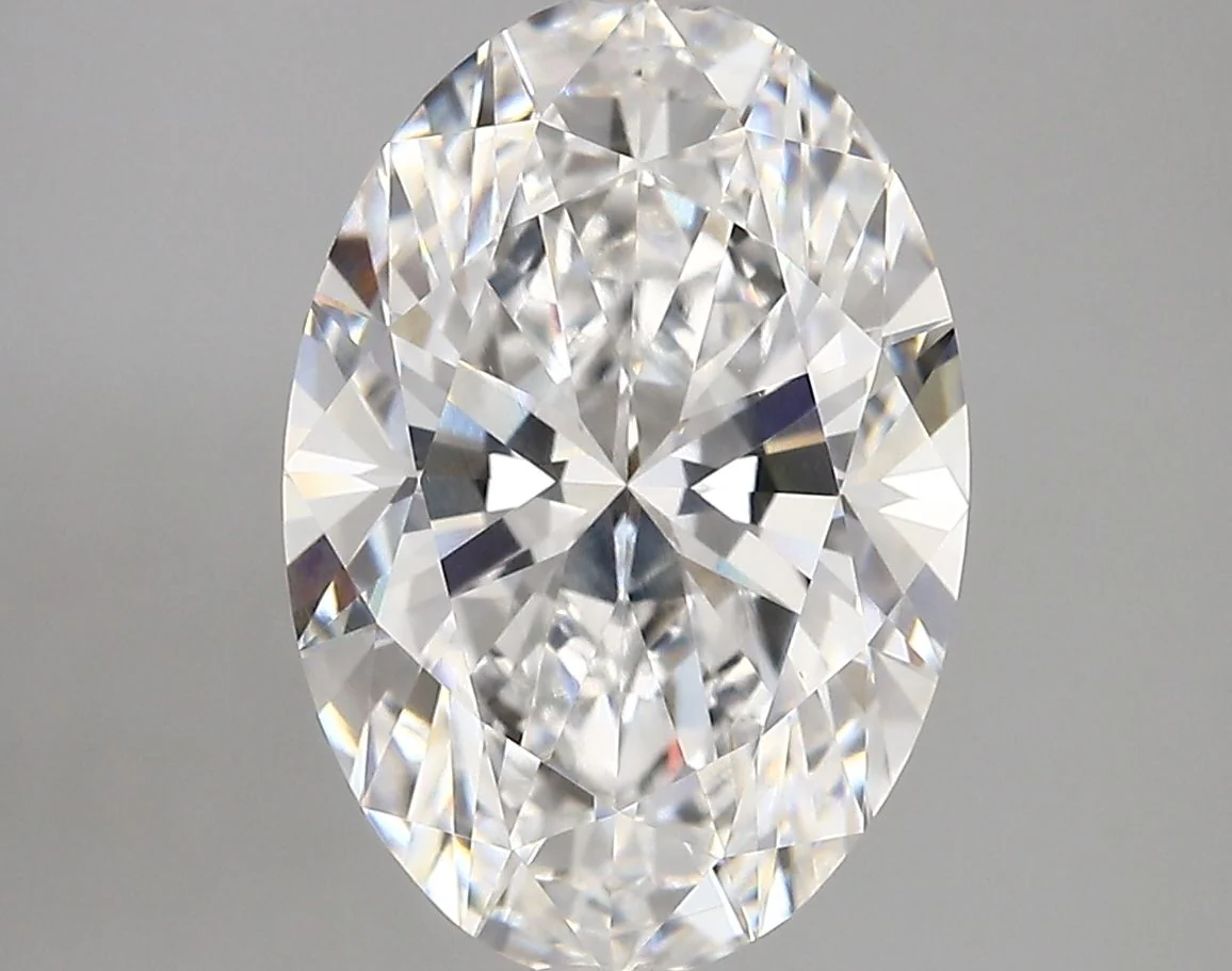 4.47 Carat E-VVS2 Oval Lab Diamond