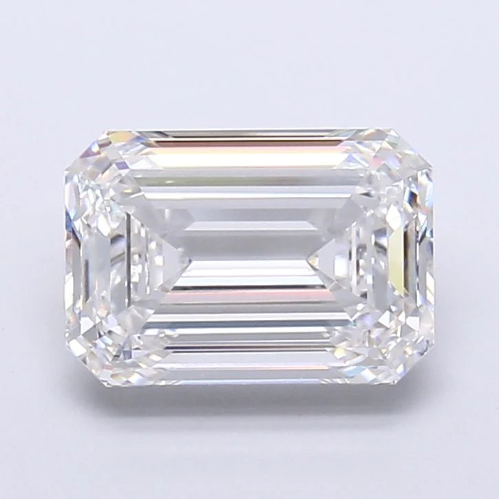 5.03 Carat D-VVS1 Emerald Lab Diamond