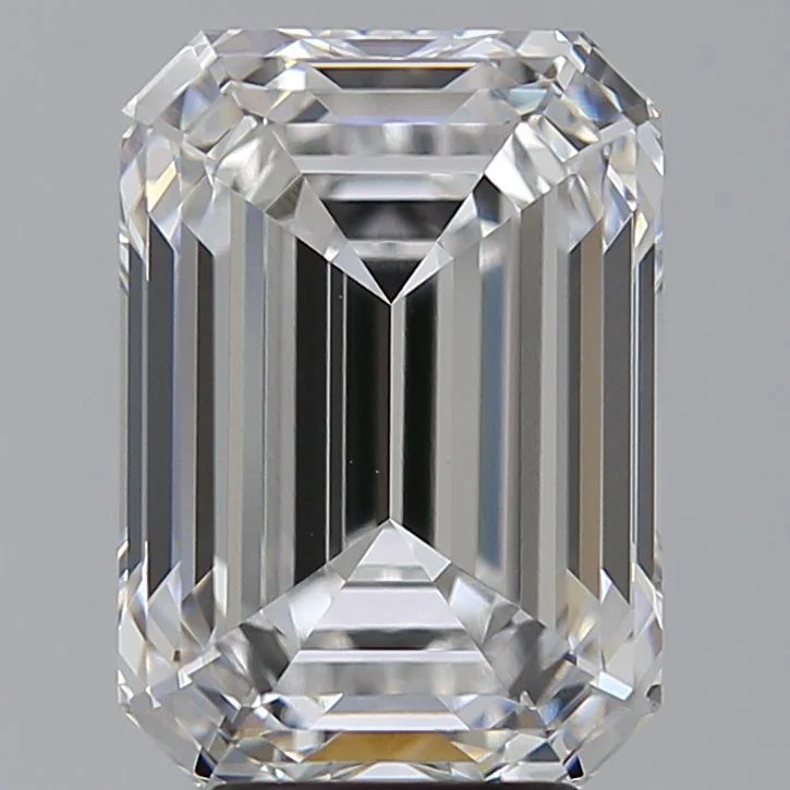 5.57 Carat D-VVS1 Emerald Lab Diamond