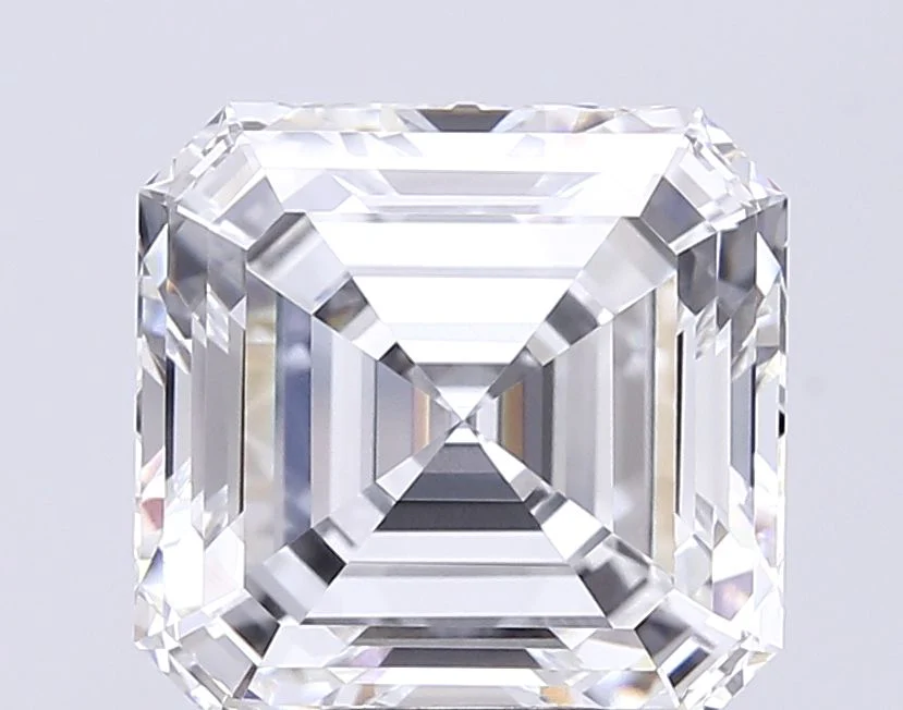 7.06 Carat D-VVS2 Asscher Lab Diamond