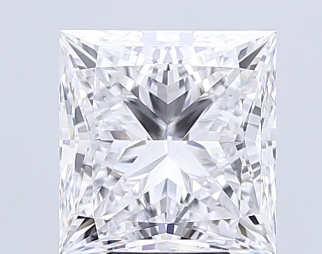 7.21 Carat E-VVS2 Princess Lab Diamond