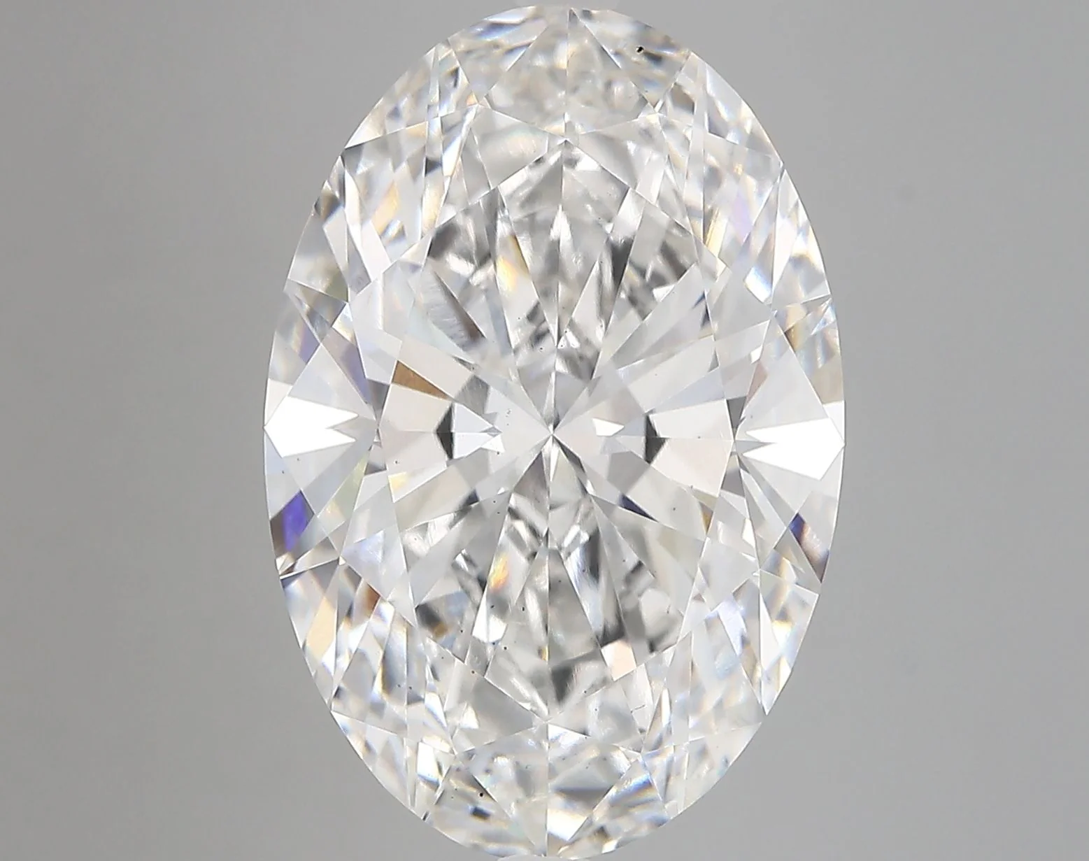 9.04 Carat F-VS2 Oval Lab Diamond