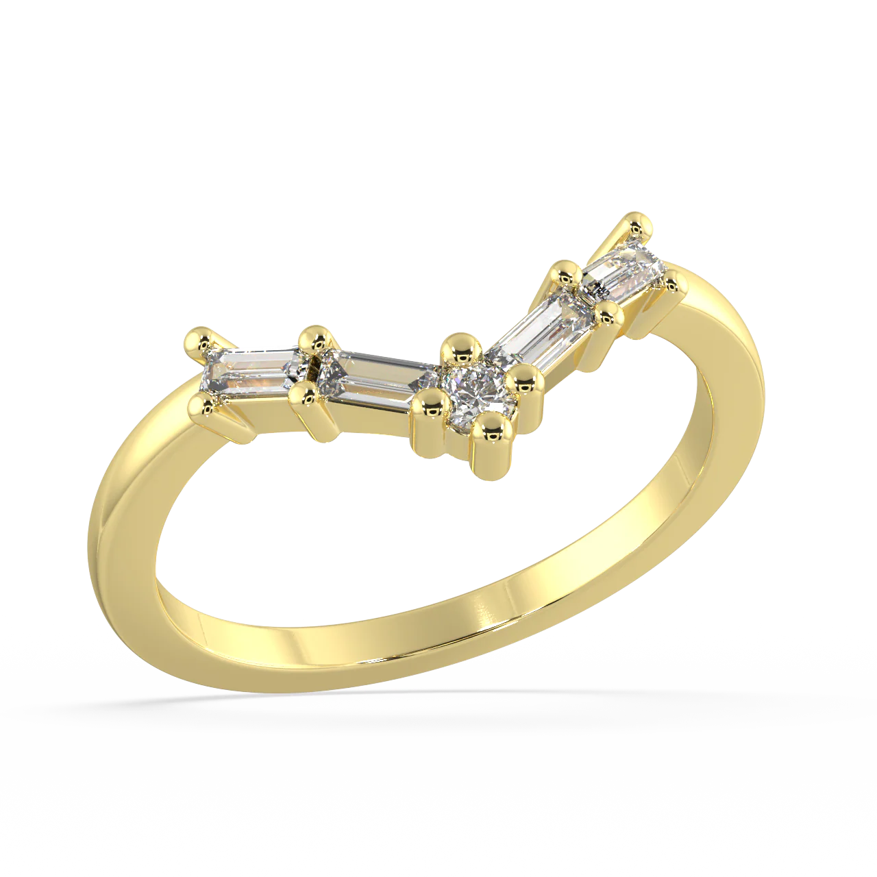 Aetheria Baguette Diamond Ring - Image 2