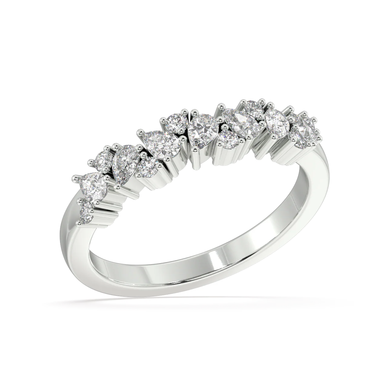 Arabella Pear Diamond Ring - Image 16